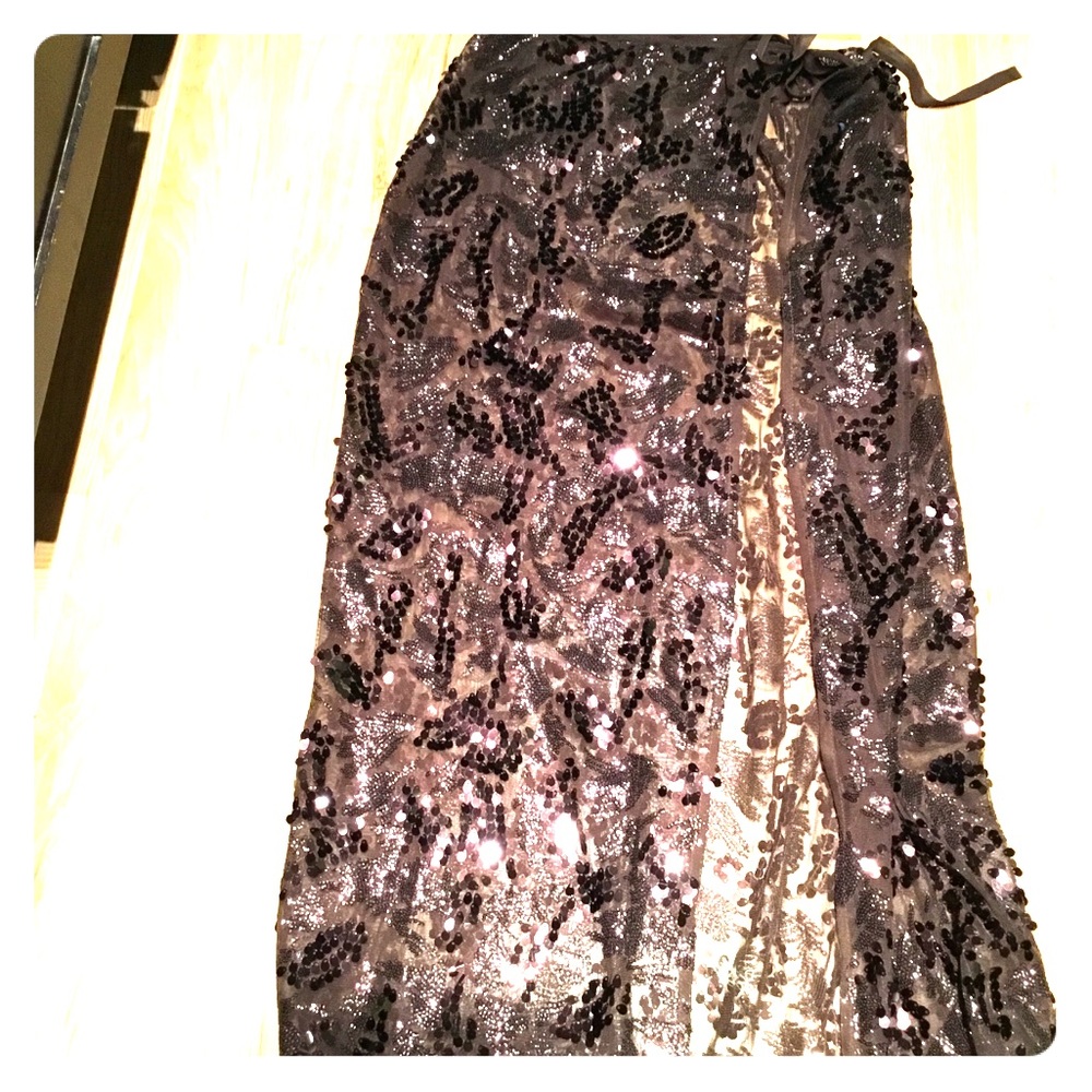 JoiTees brown wrap skirt